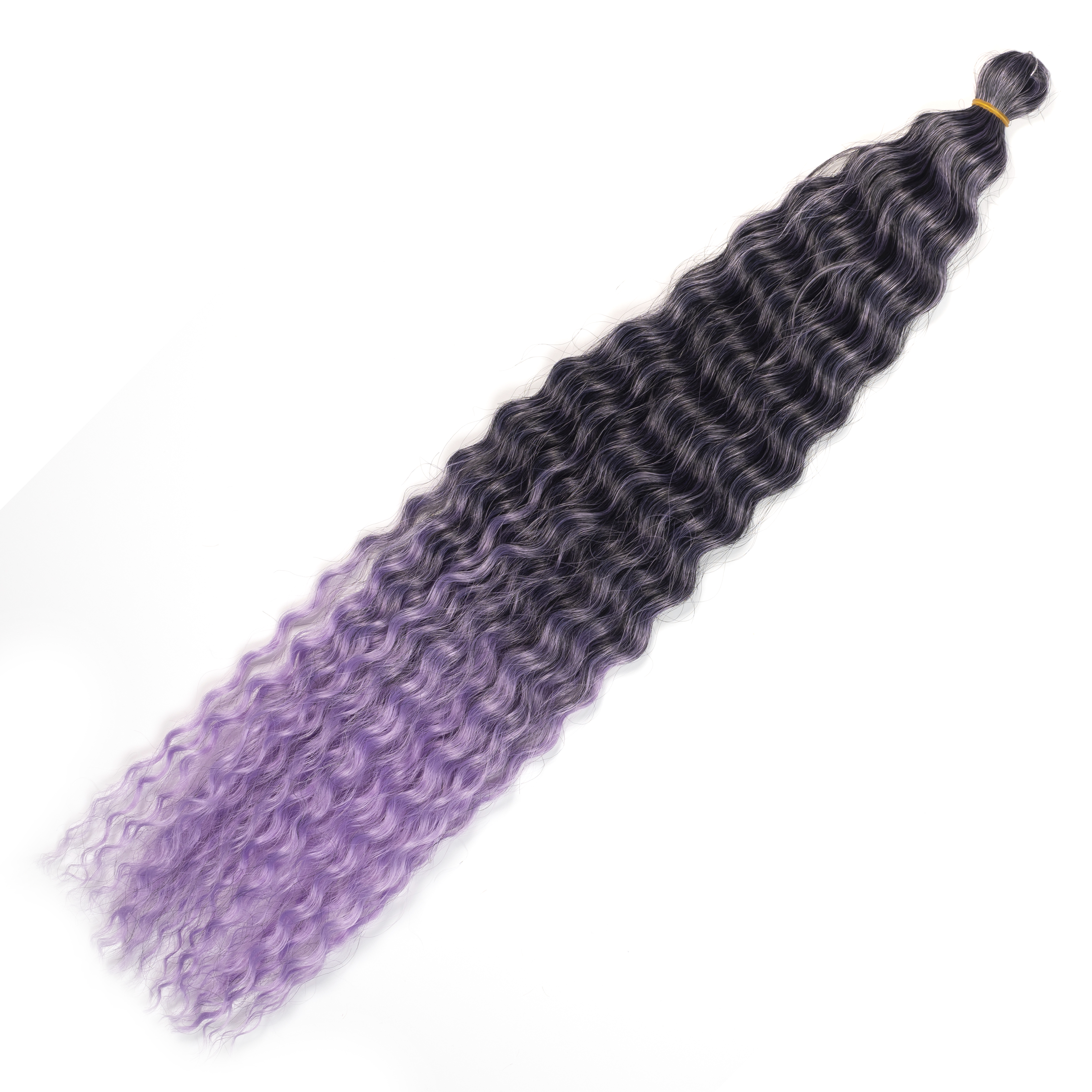 Rus Afrosu TG-LAVENDER# SİYAH/LAVANTA LİLA OMBRELİ