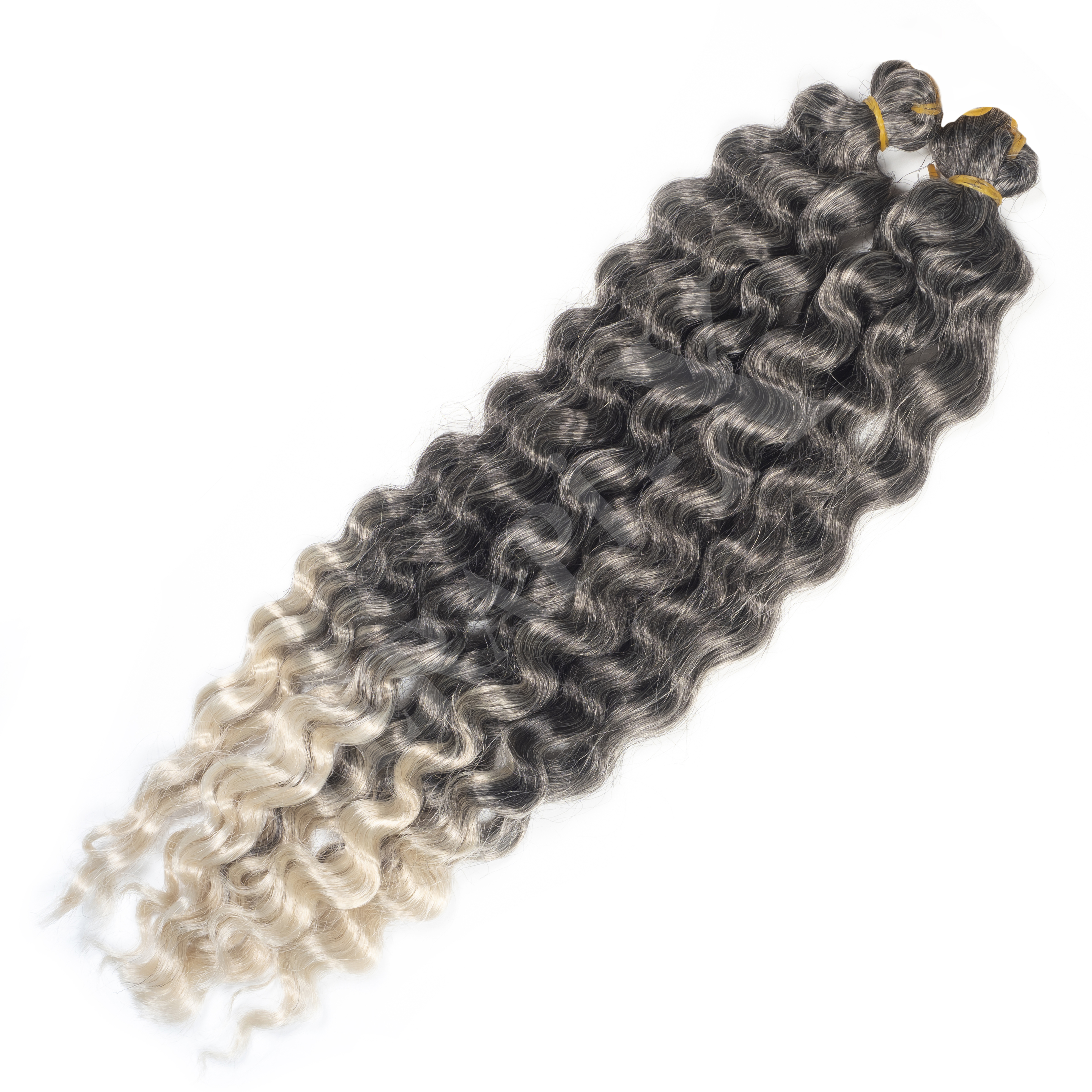 AFRİCA AFRO 2-613# KOYU KAHVE/PLATİN SARISI