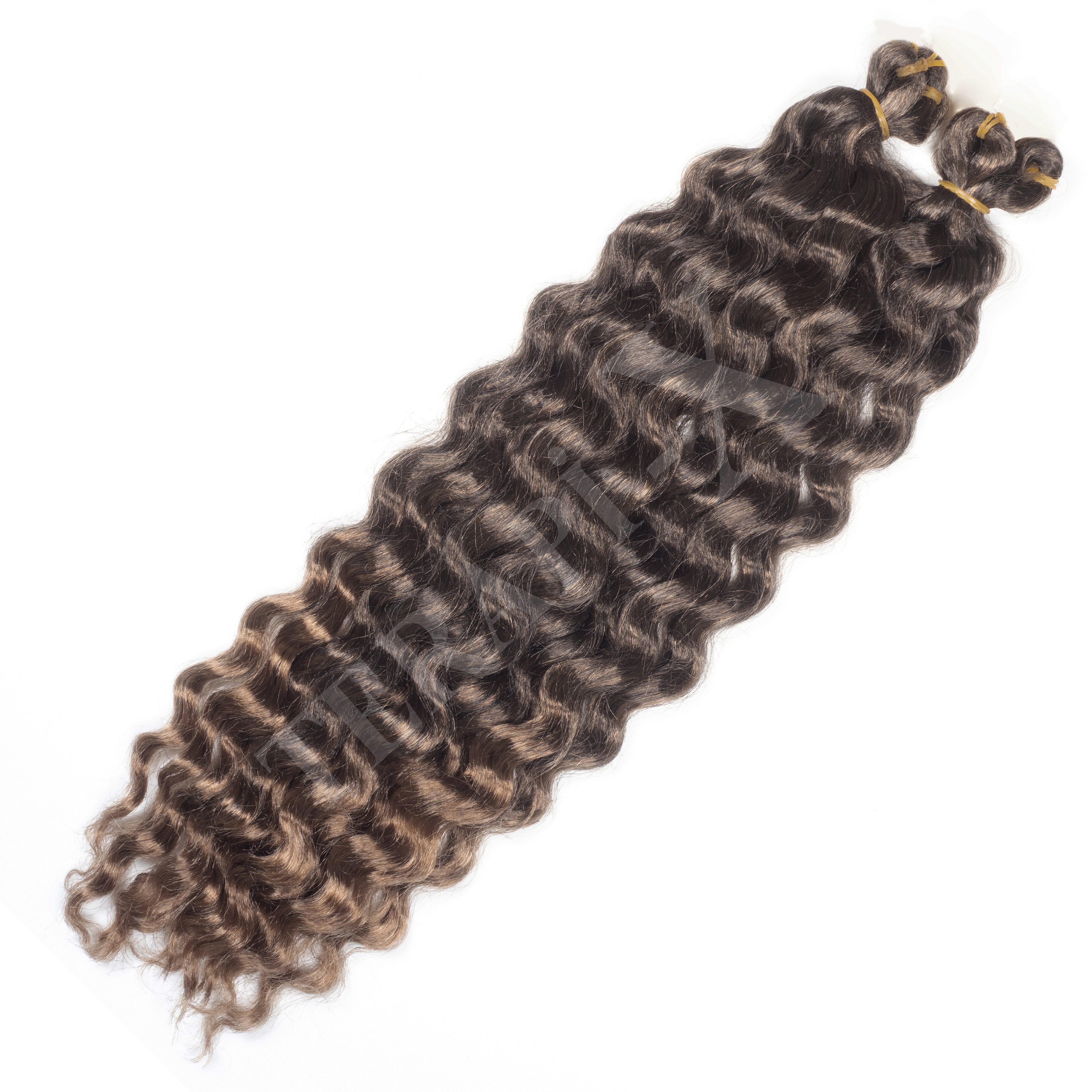 AFRİCA AFRO 2-27# KOYU KESTANE/KARAMEL